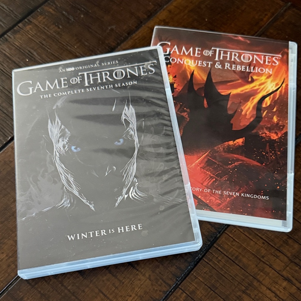 7th Season Game of Thrones DVDs & GOT Conquest and Rebellion